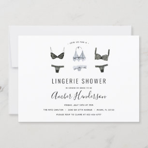 Invitation Lingerie Douche
