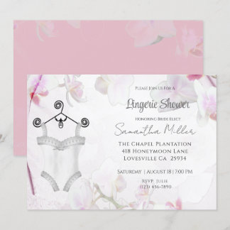 Invitation Lingerie Fête des mariées