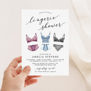 Invitation Lingerie Lingerie Douche