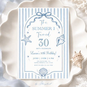 Invitation L'invitation d'anniversaire pour mes trente ans