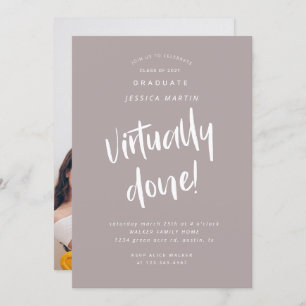 Invitation l'invitation de la fête photo de remise de diplôme