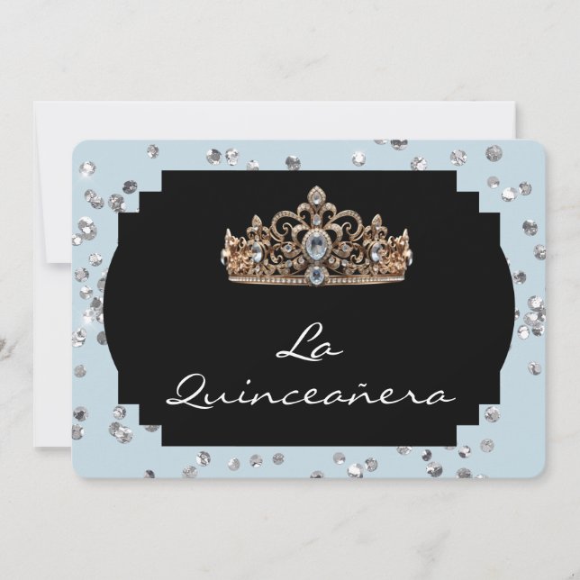 Invitation L'invitation de La Quinceanera (Devant)