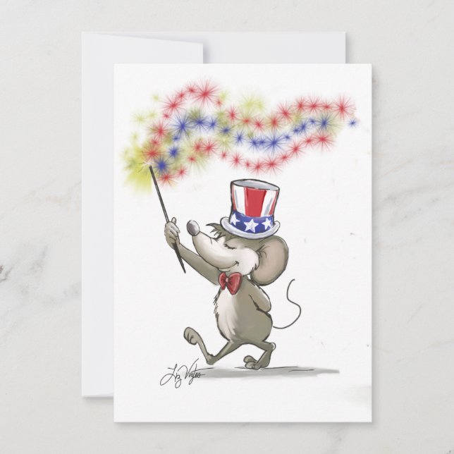 Invitation L'invitation de Moe's Happy 4 juillet (Devant)