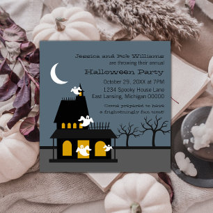 Invitation L'Invitation du parti Halloween Ghoost
