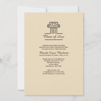 Invitation L'Invitation Pilier (Tan)