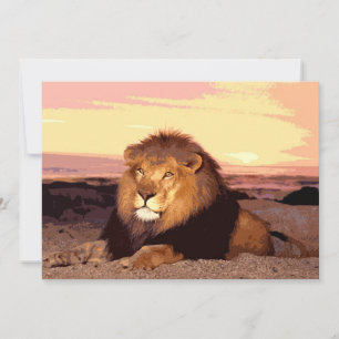 Invitation Lion - Lion Invite