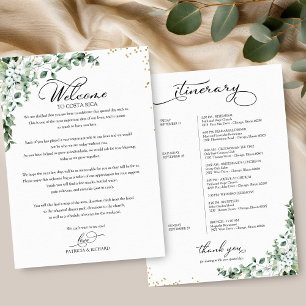 Invitation L'Itinéraire Mariage Du Week-End Pour Les Clients