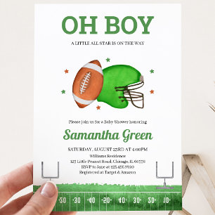 Invitation Little All Star Boy Baby shower