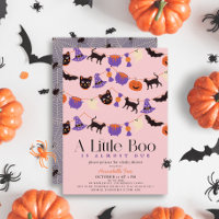 Little Boo Halloween Garlands Baby shower rose