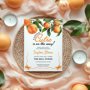 Invitation Little Cutie est sur le chemin Baby shower Invitat