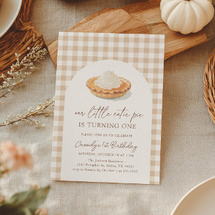 Invitation Little Cutie Pie 1er anniversaire