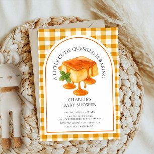 Invitation Little Cutie quesillo Baby shower d'automne