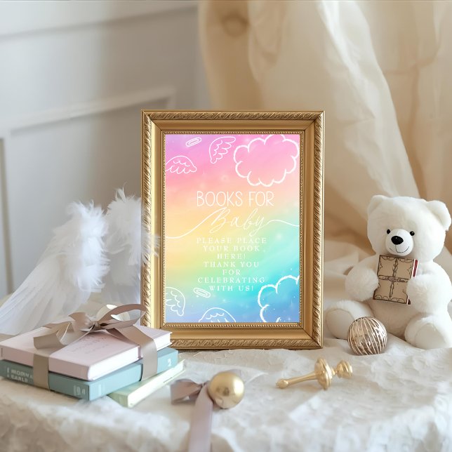 Invitation Little Piece of Heaven Rainbow Books for Baby Sign (Little Piece of Heaven Rainbow Books for Baby Sign)