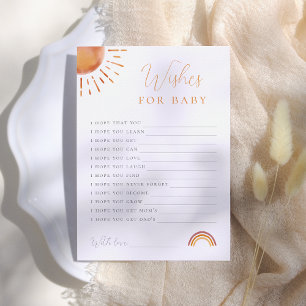 Invitation Little Ray of Sunshine Wives for Baby Activity