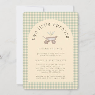 Invitation Little Sprout se trouve sur le Baby shower Way