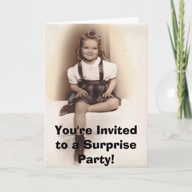 Invitation littlejane, vous êtes invités à une fête ! (Devant)