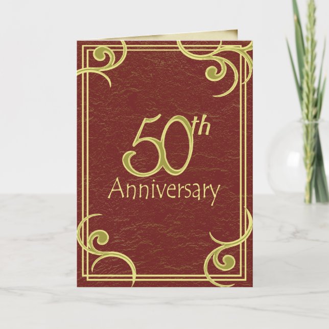 Invitation Livre 50e Anniversaire (Devant)