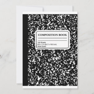 Invitation Livre de composition/Étudiant-Enseignant