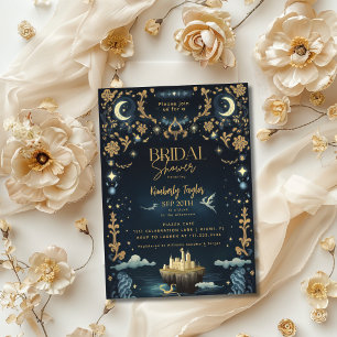 Invitation Livre de Fantasy Vintage Livre de Conte Cadeau de