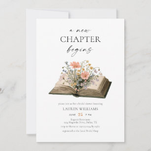 Invitation Livre de Fleur Sauvage Nouveau Chapitre Commence E