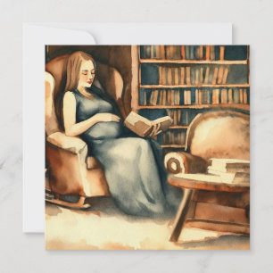 Invitation Livres & Bébé : Contes Classiques, Un Baby shower