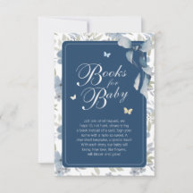 Livres de Baby shower Bloom et Grow pour Baby Card