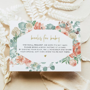 Invitation Livres de fleurs d'eucalyptus et de terre cuite VE