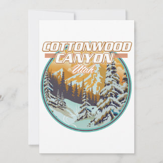 Invitation Logo de Cottonwood Canyon Utah