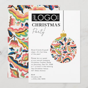 Invitation Logo de l'entreprise Décoration de Noël Prépa Fête