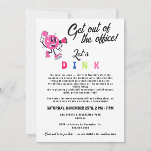 Invitation Logo de l'équipe de bureau Construire un dessin am