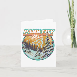 Invitation Logo de voyage Park City Utah