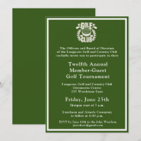 Logo du tournoi d'entreprise Golf Club