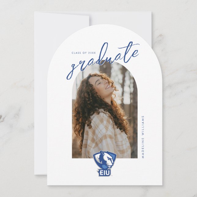 Invitation Logo Eastern Illinois University Panthers (Devant)