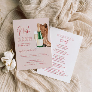 Invitation LOLA Nash Bash Bachelorette Party