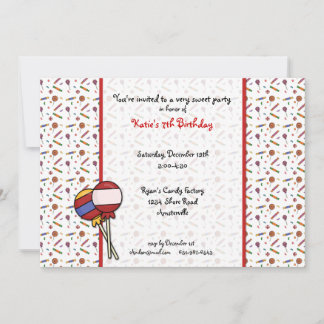 Invitation Lollipops