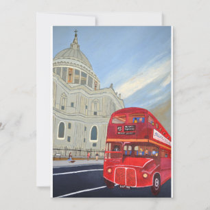 Invitation Londres Bus