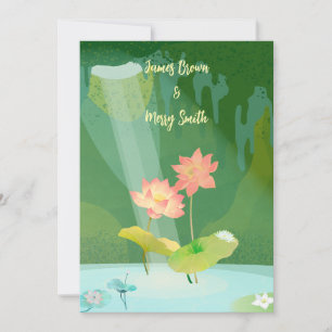 Invitation Lotus Premier mariage