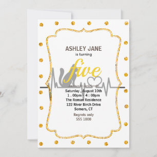 Invitation Love cat cardiogramme - Choisir la couleur arrière