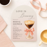 Love is Brewing Espresso Martini Enterrement de Vi