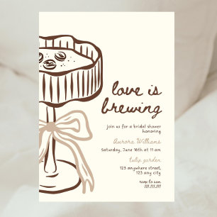 Invitation Love Is Brewing Invitation, Love Is Brewing Mariag