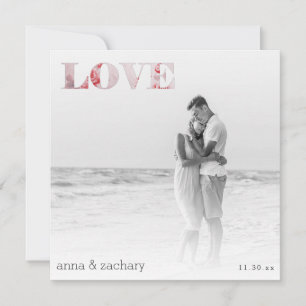 Invitation *~* LOVE Japanese Silk + RSVP - QR AR27 Mariage