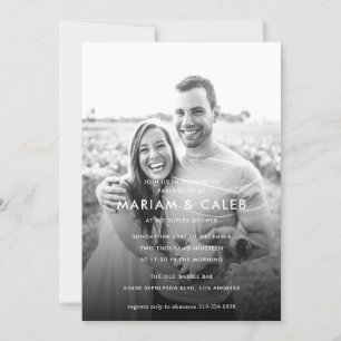 Invitation Love Maternity Photo Couples Baby shower