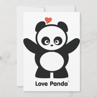 Invitation Love Panda®
