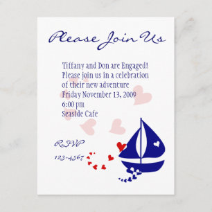 Invitation Love Sails