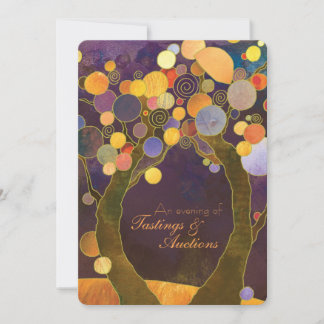 Invitation Love Trees Charity Collecte de fonds Enchères Dîne
