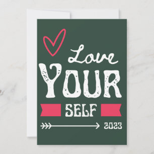 Invitation Love Yourself - Costume Décor Self-Love