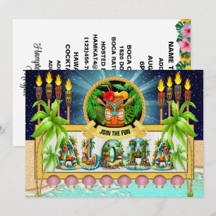 Invitation LUAU - Voir au verso