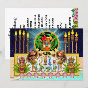 Invitation LUAU - Voir au verso