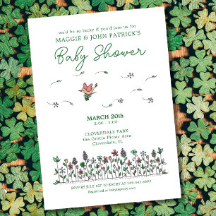 Invitation Lucky Bird Baby shower