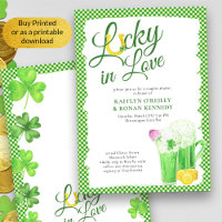 Lucky in Love St patrick Couples Douche